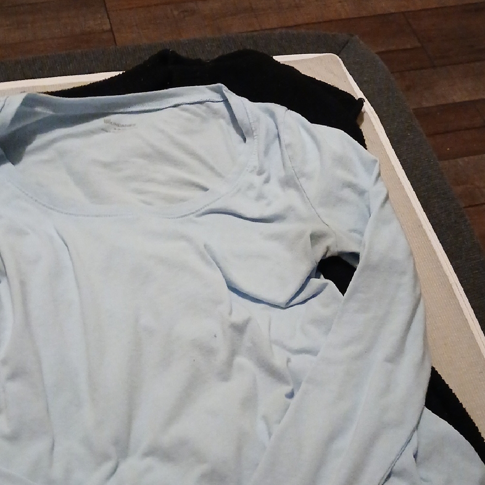 Light Blue Long Sleeve Top